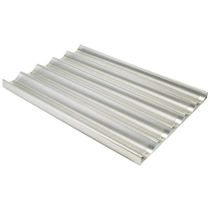 Molde antiadherente perforado para baguette de 5 WINCO ABPN-5
