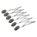 Separador de masa ajustable de acero inoxidable de 6 ruedas WINCO ADD-6