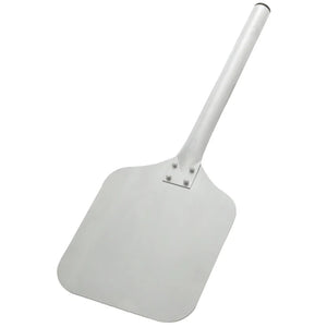 Pala de aluminio de 20" para pizza y hamburguesas con hoja de 9" x 6-3/4". WINCO APP-20