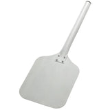 Pala de aluminio de 20" para pizza y hamburguesas con hoja de 9" x 6-3/4". WINCO APP-20