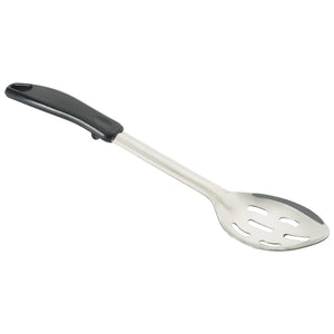 Cuchara para rociar con mango de polipropileno con gancho de tope - Ranurada de 33 cm (13") WINCO BHSP-13