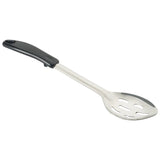 Cuchara para rociar con mango de polipropileno con gancho de tope - Ranurada de 33 cm (13") WINCO BHSP-13