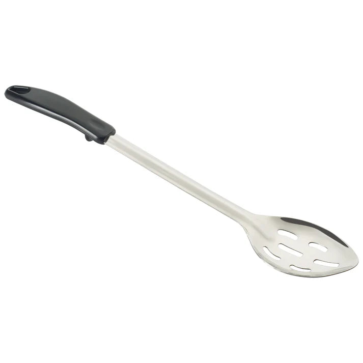 Cuchara para rociar con mango de polipropileno con gancho de tope - Ranurada de 38 cm (15") WINCO BHSP-15