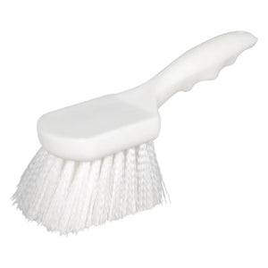 Cepillo para ollas con cerdas de nailon y mango de plástico - 8" WINCO BRN-8P