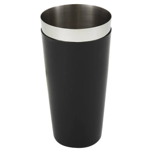 Vaso coctelero de acero inoxidable negro 28oz WINCO BS-28P