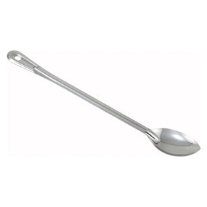 Cuchara para rociar de alta resistencia de acero inoxidable 1,2 mm - Sólida de 45,7 cm (18") WINCO BSOT-18