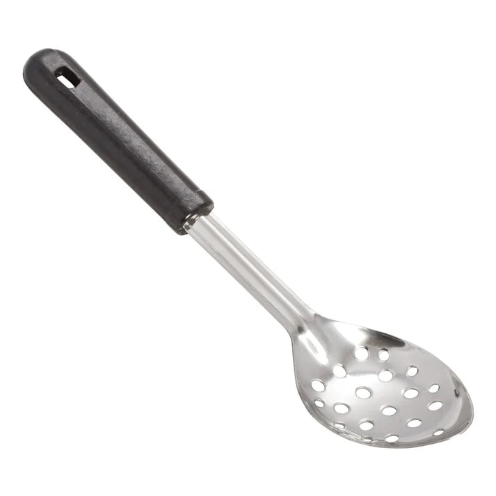 Cucharas para rociar con mangos de baquelita - Perforadas de 28 cm (11") WINCO BSPB-11