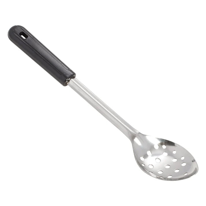 Cucharas para rociar con mangos de baquelita - Perforadas de 33 cm (13") WINCO BSPB-13