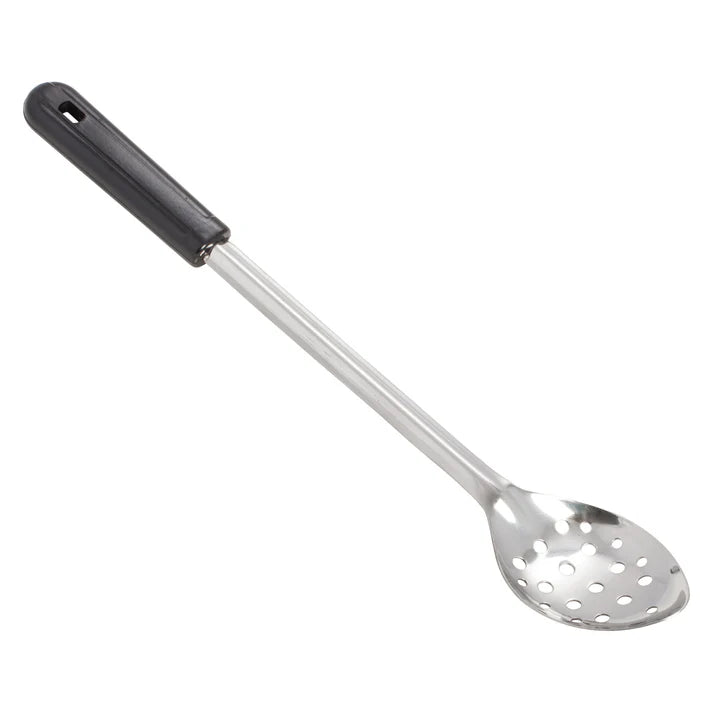 Cucharas para rociar con mangos de baquelita - Perforadas de 38 cm (15") WINCO BSPB-15