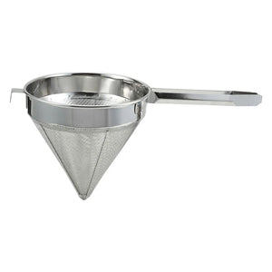 Colador de tapa de acero inoxidable para porcelana - 10", fino WINCO CCS-10F