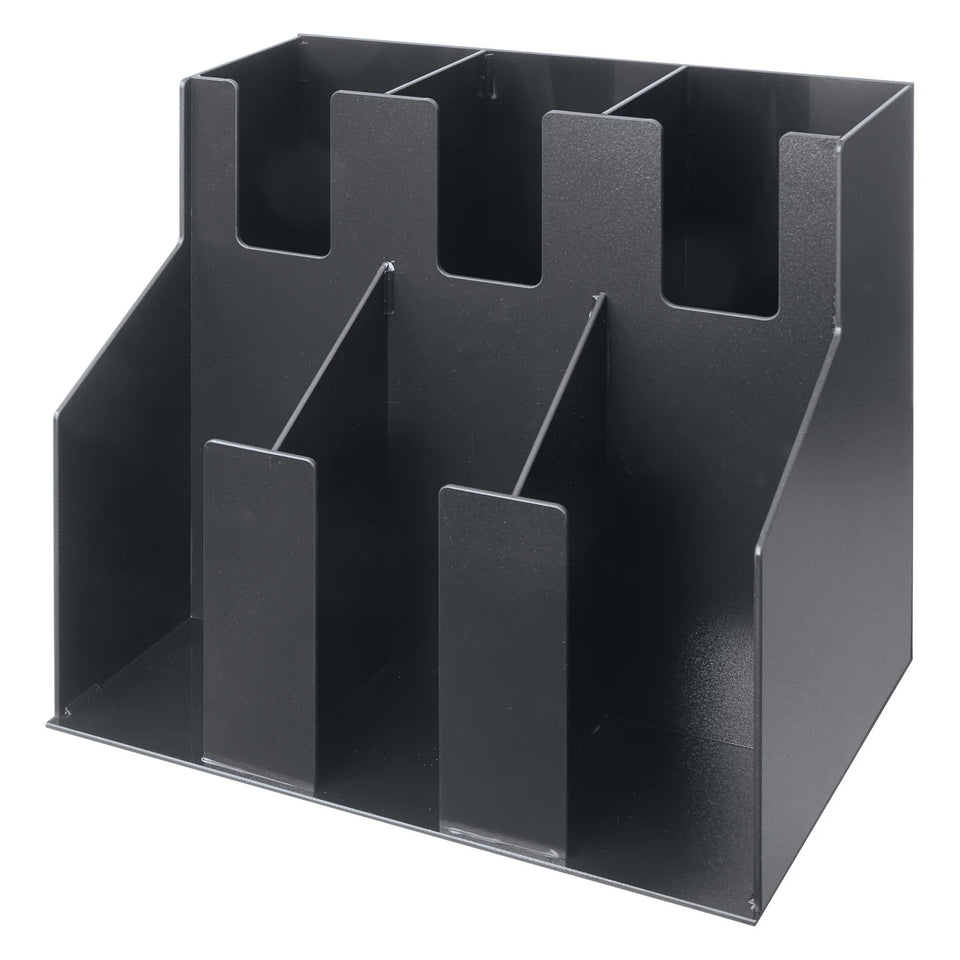 Organizador de vasos y tapas 6 compartimentos WINCO CLO-3D