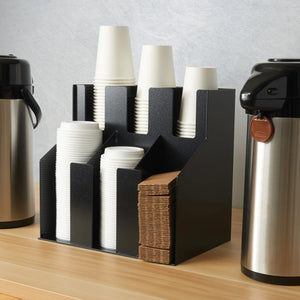 Organizador de vasos y tapas 6 compartimentos WINCO CLO-3D