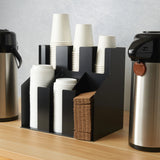 Organizador de vasos y tapas 6 compartimentos WINCO CLO-3D