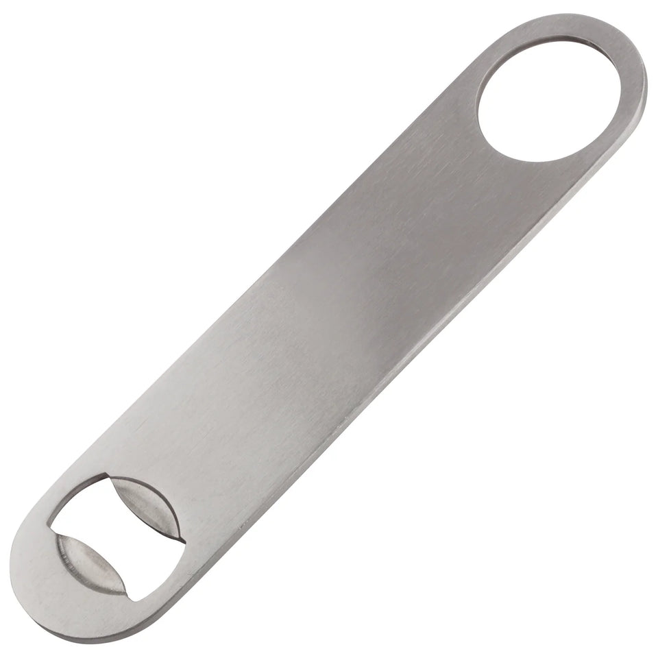 Destapador plano de acero inoxidable WINCO CO-301