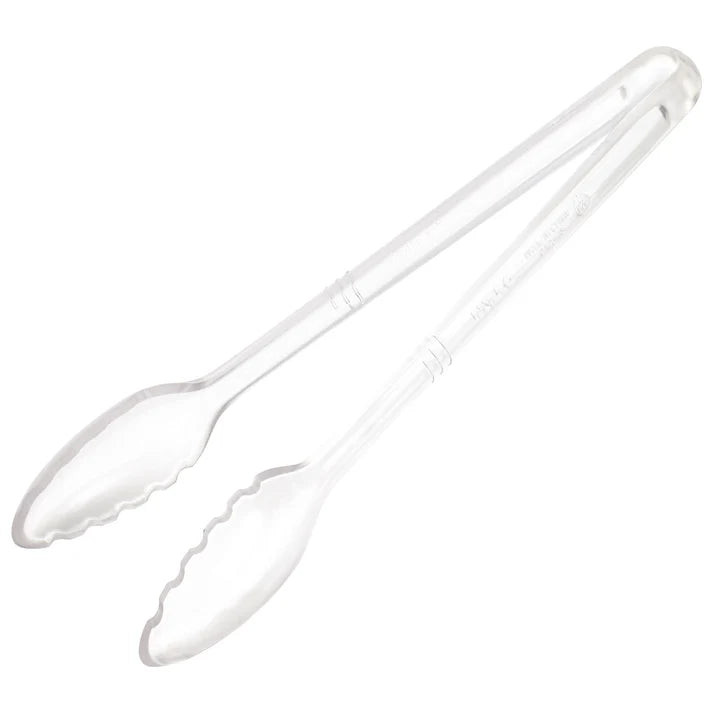 Pinzas para servir Curv™ de 30,5 cm color transparente WINCO CVST-12C