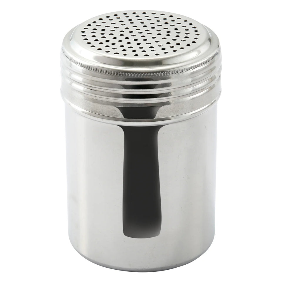 Espolvoreador de acero inoxidable de 10 oz WINCO DRG-10H