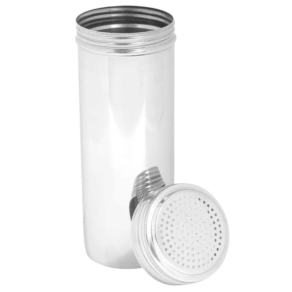 Espolvoreador de acero inoxidable de 22 oz WINCO DRG-22H