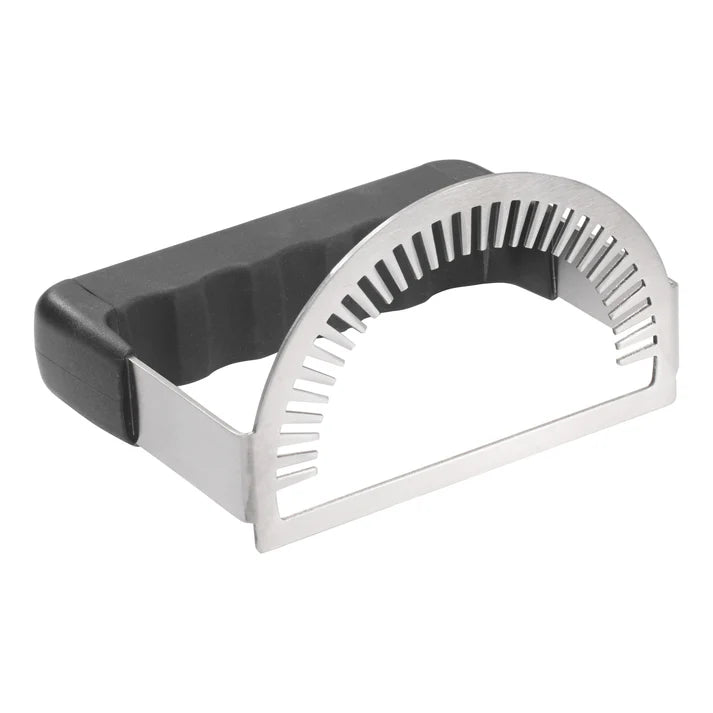 Prensa para empanadas 5" de acero inoxidable con mango de plástico WINCO EF-05