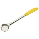Dosificadores de acero inoxidable de una sola pieza con mango amarillo de 1 oz WINCO FPS-1