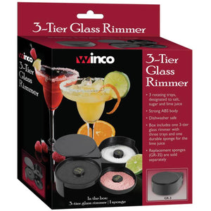 Escarchador de copas de 3 niveles WINCO GR-3