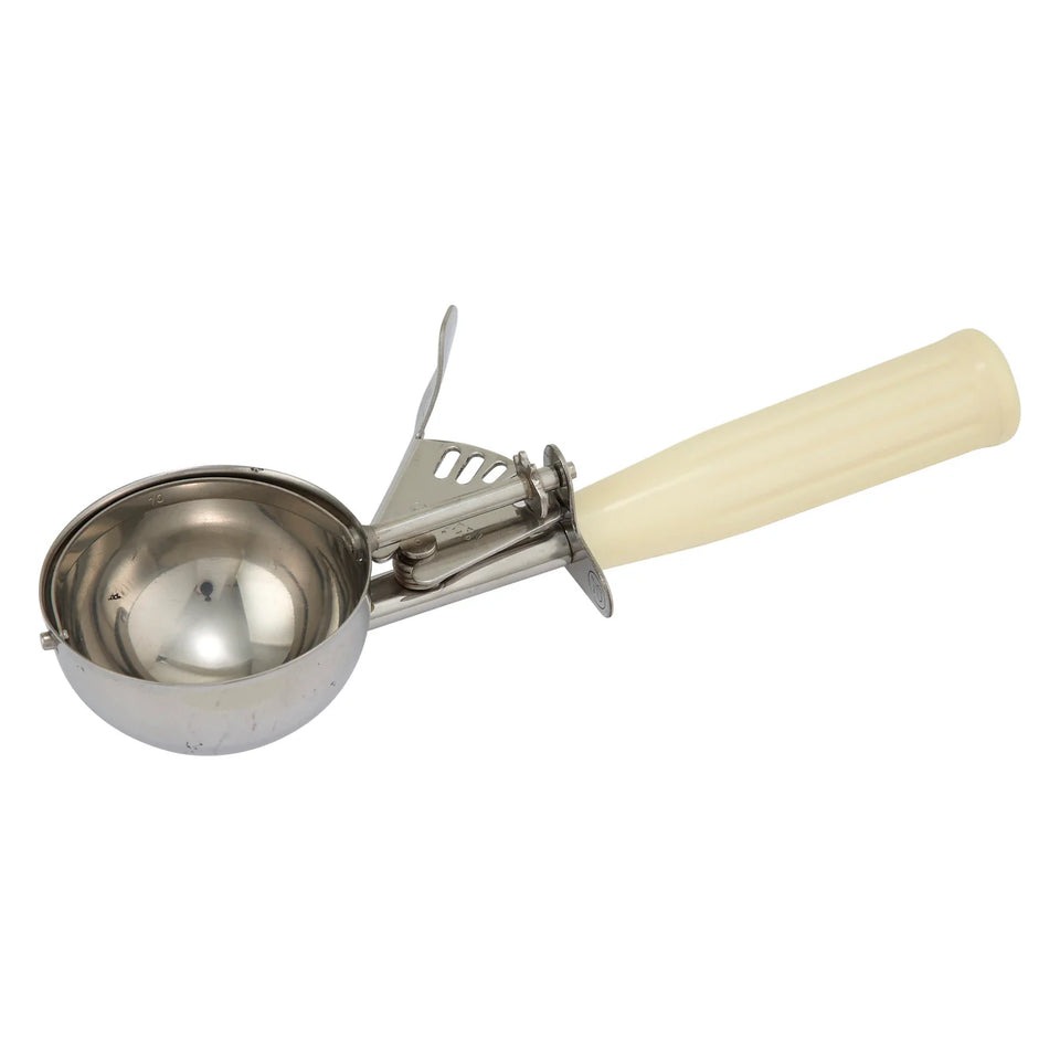 Cuchara para helado de acero inoxidable #10 márfil WINCO ICD-10
