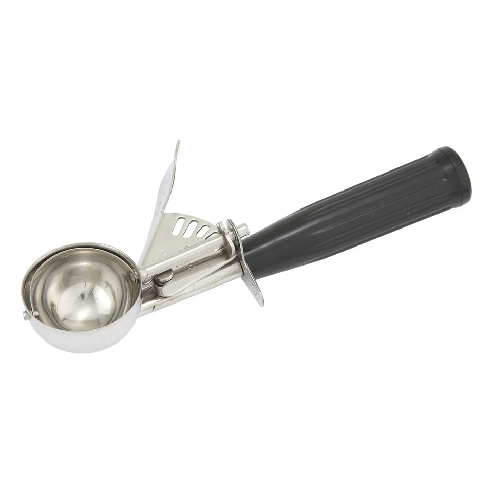 Cuchara para helado de acero inoxidable #30 negro WINCO ICD-30