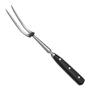 Tenedor de cocina curvo de acero de 35,5 cm (14") WINCO KFP-140