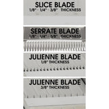 Set de mandolina de acero inoxidable WINCO MDL-18