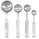 Set de cucharas medidoras deluxe acero inoxidable WINCO MSPD-4X