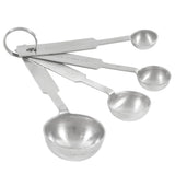 Set de cucharas medidoras deluxe acero inoxidable WINCO MSPD-4X