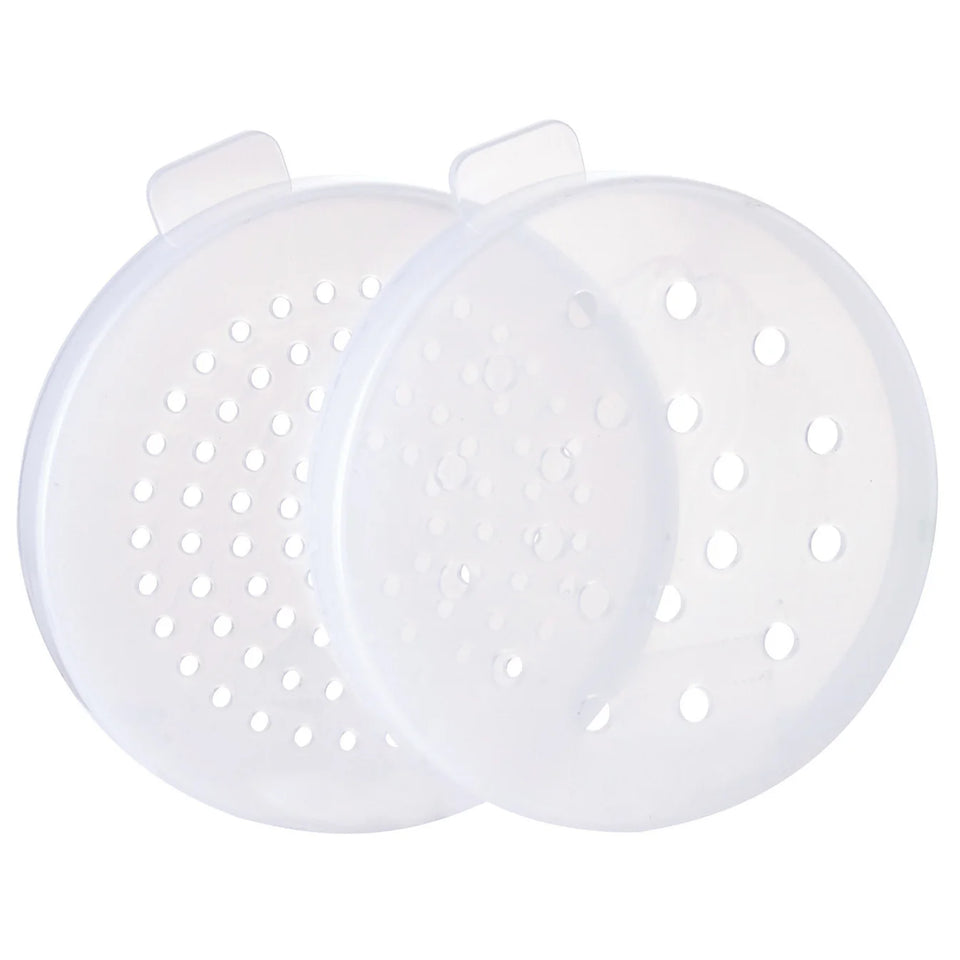 Espolvoreador para 10 oz con 3 tapas transparentes WINCO PDG-10