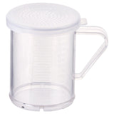 Espolvoreador para 10 oz con 3 tapas transparentes WINCO PDG-10