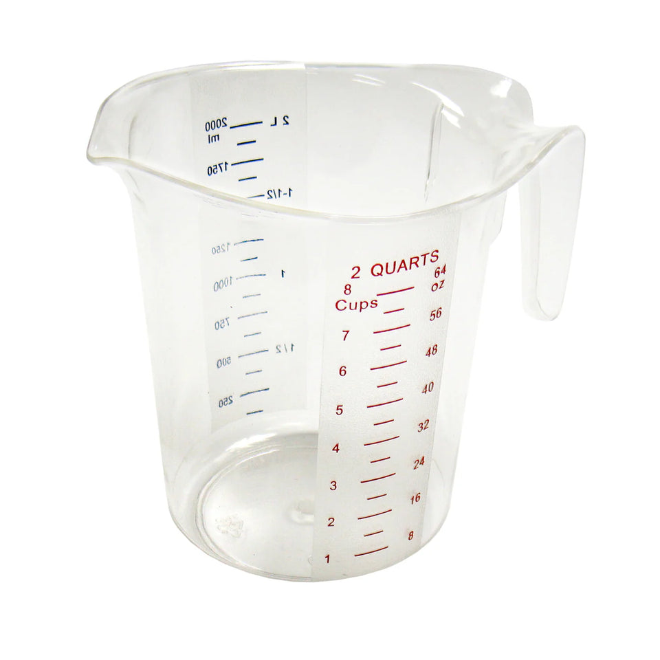 Jarra medidora de policarbonato de 2 L WINCO PMCP-200