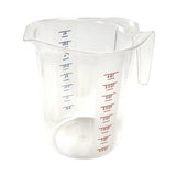 Jarra medidora de policarbonato de 4 L WINCO PMCP-400
