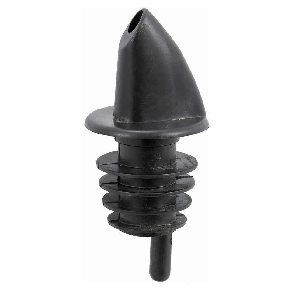 Vertedor de flujo libre negro WINCO PPR-2K