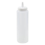 Dispensador de salsa de 8oz transparente winco PSB-08C