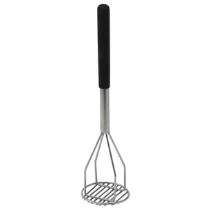 Machacador de patatas con mango de plástico - Redondo de 10 cm (4") WINCO PTMP-18R