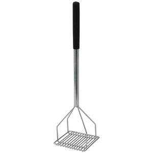 Machacador de patatas con mango de plástico - Cuadrado de 5-1/4" WINCO PTMP-24S