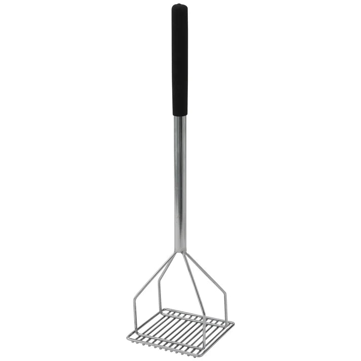 Machacador de patatas con mango de plástico - Cuadrado de 5-1/4" WINCO PTMP-24S