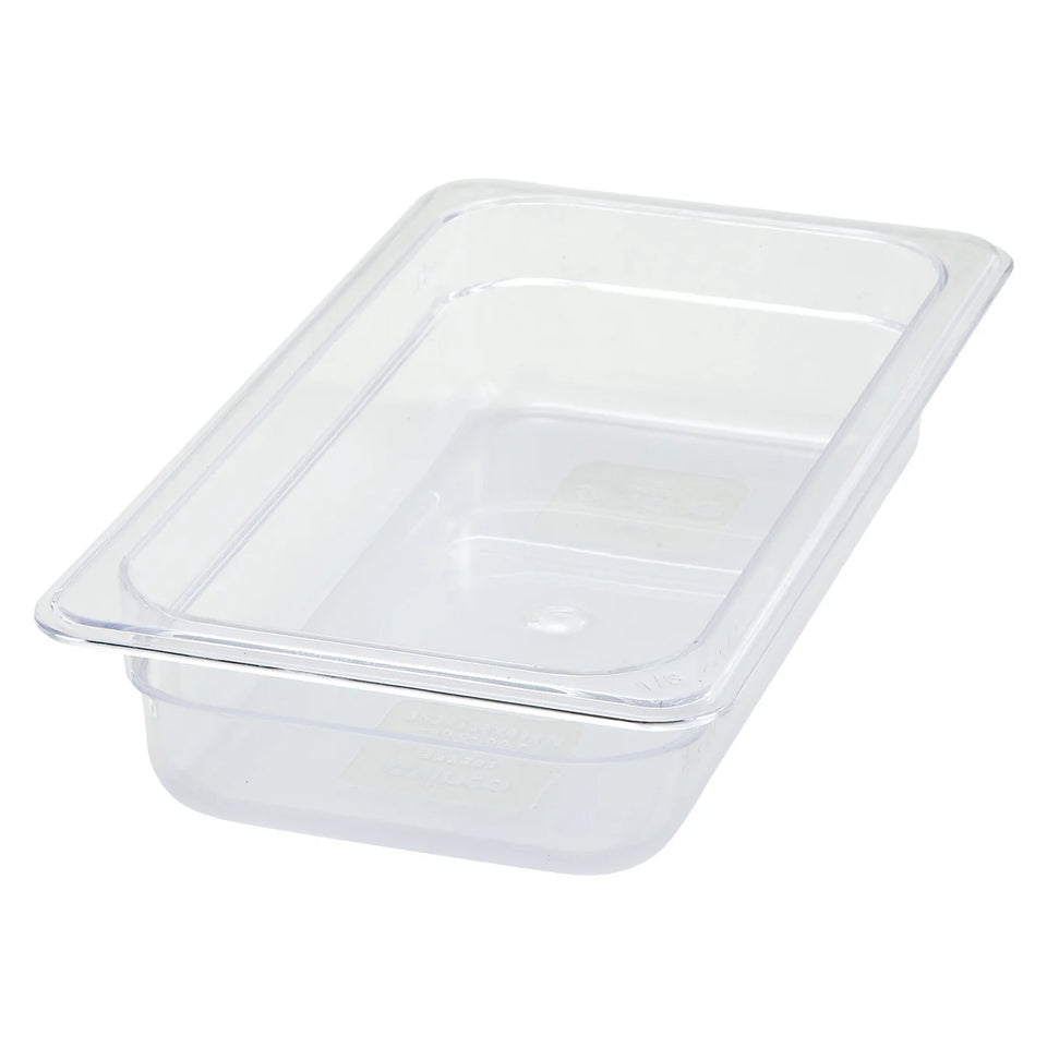 Bandeja de policarbonato de 1/3 x 2 1/2" WINCO SP7302