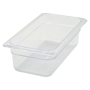 Bandeja de policarbonato de 1/3 x 4" WINCO SP7304