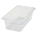 Bandeja de policarbonato de 1/3 x 4" WINCO SP7304