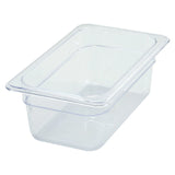 Bandeja de policarbonato de 1/4 x 4" WINCO SP7404