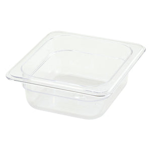 Bandeja de policarbonato de 1/6 x 2 1/2" WINCO SP7602