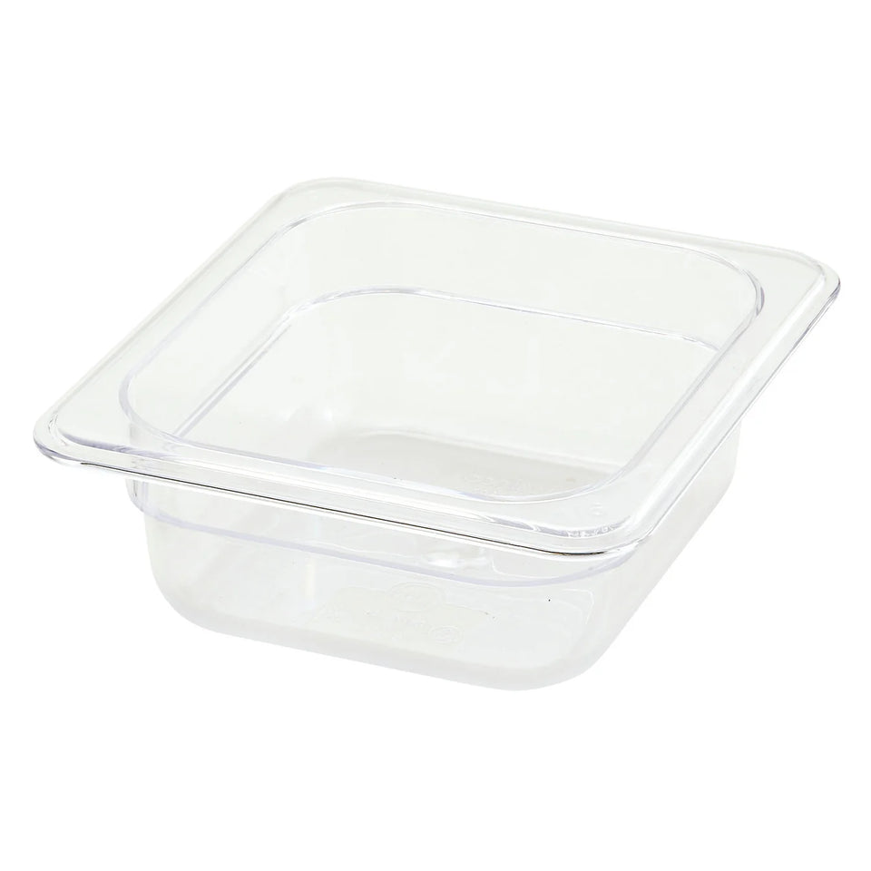 Bandeja de policarbonato de 1/6 x 2 1/2" WINCO SP7602