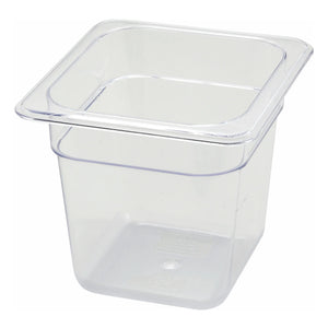 Bandeja de policarbonato de 1/6 x 6" WINCO SP7606