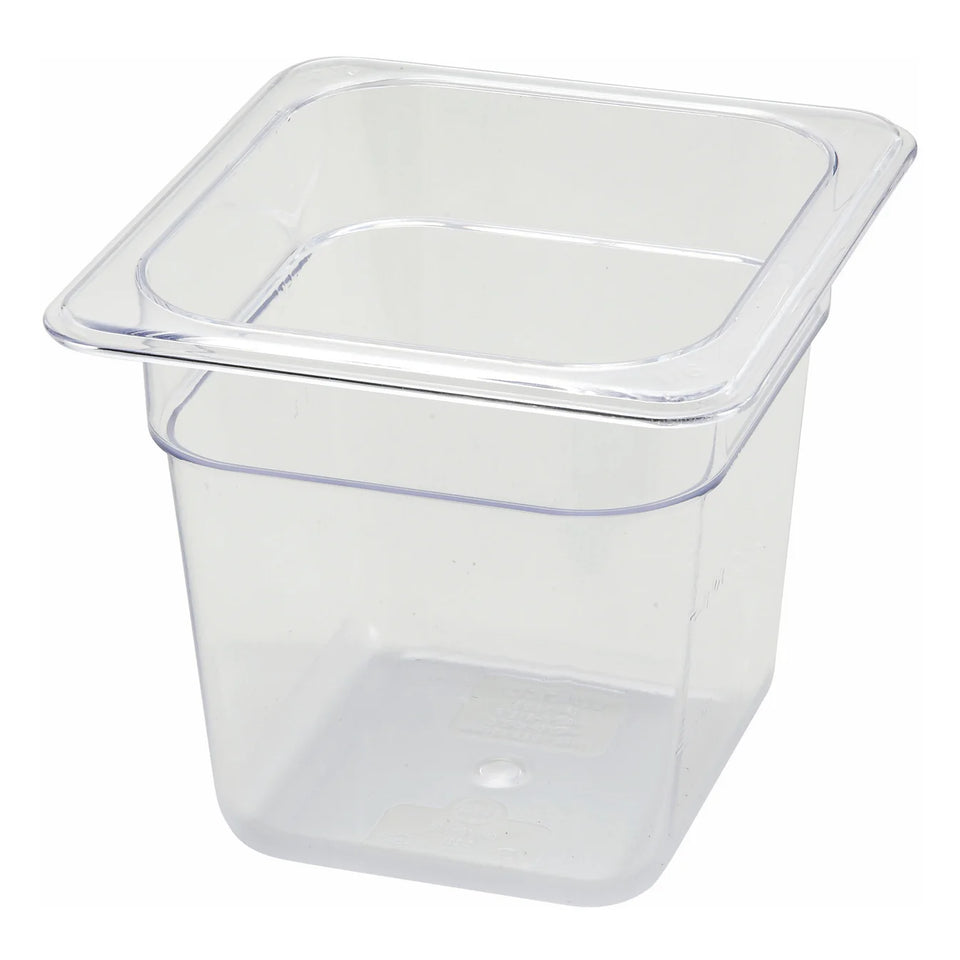 Bandeja de policarbonato de 1/6 x 6" WINCO SP7606