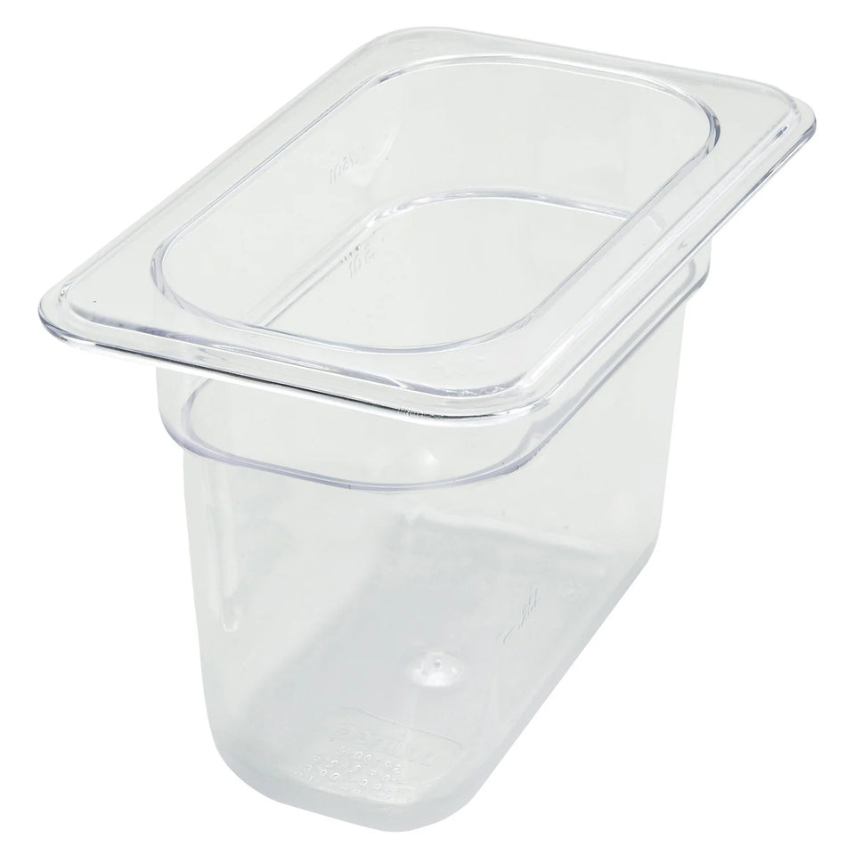 Bandeja de policarbonato de 1/9 x 6" WINCO SP7906