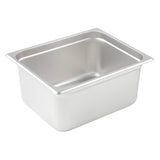 Bandeja gastronomica de acero inoxidable 1/2 x 6" WINCO SPJL-206