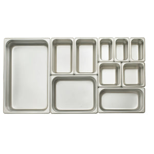 Bandeja gastronomica de acero inoxidable 1/4 x 6" WINCO SPJL-406